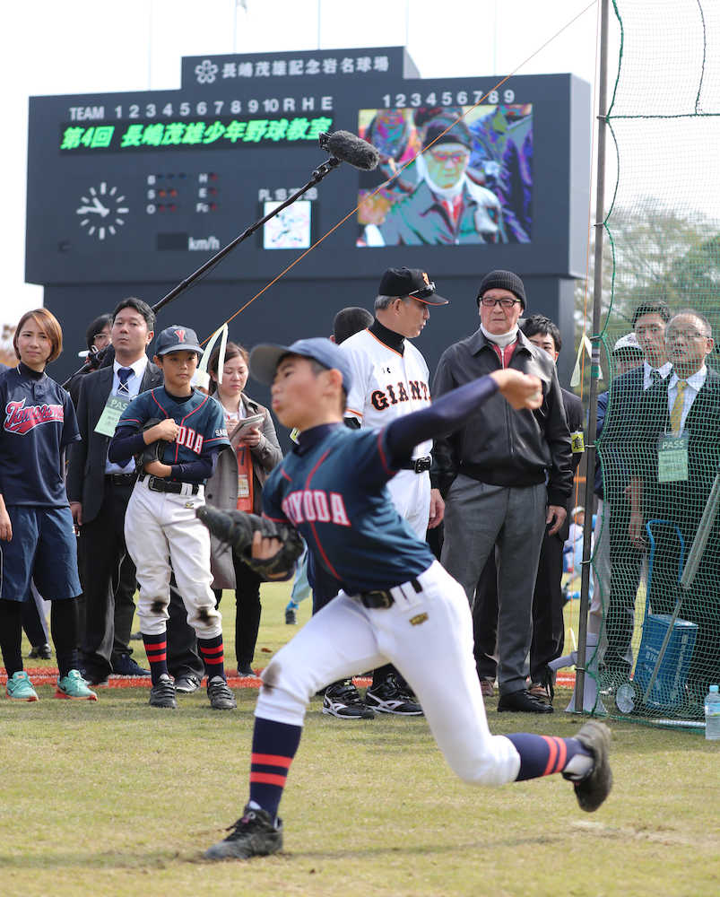 長嶋氏が清宮にエール「日本の４番を背負うような選手になるように頑張って」