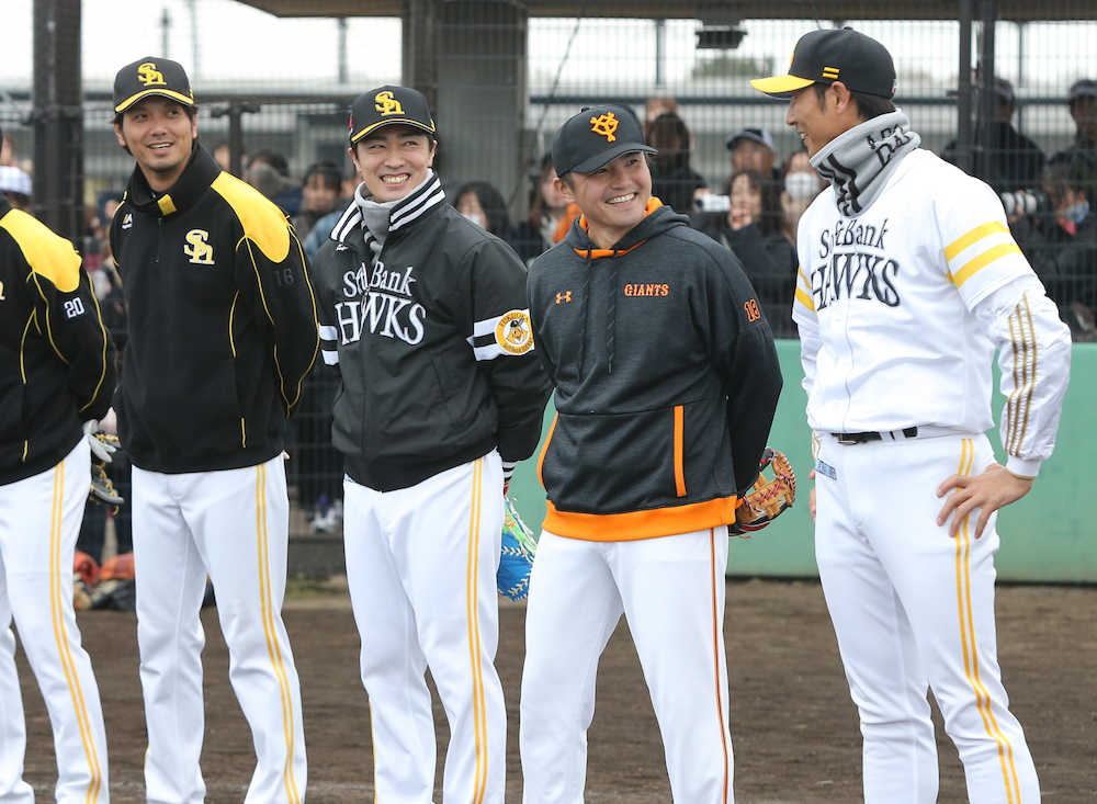 “九州にゆかり”ソフトＢ和田、巨人・杉内ら熊本で野球教室