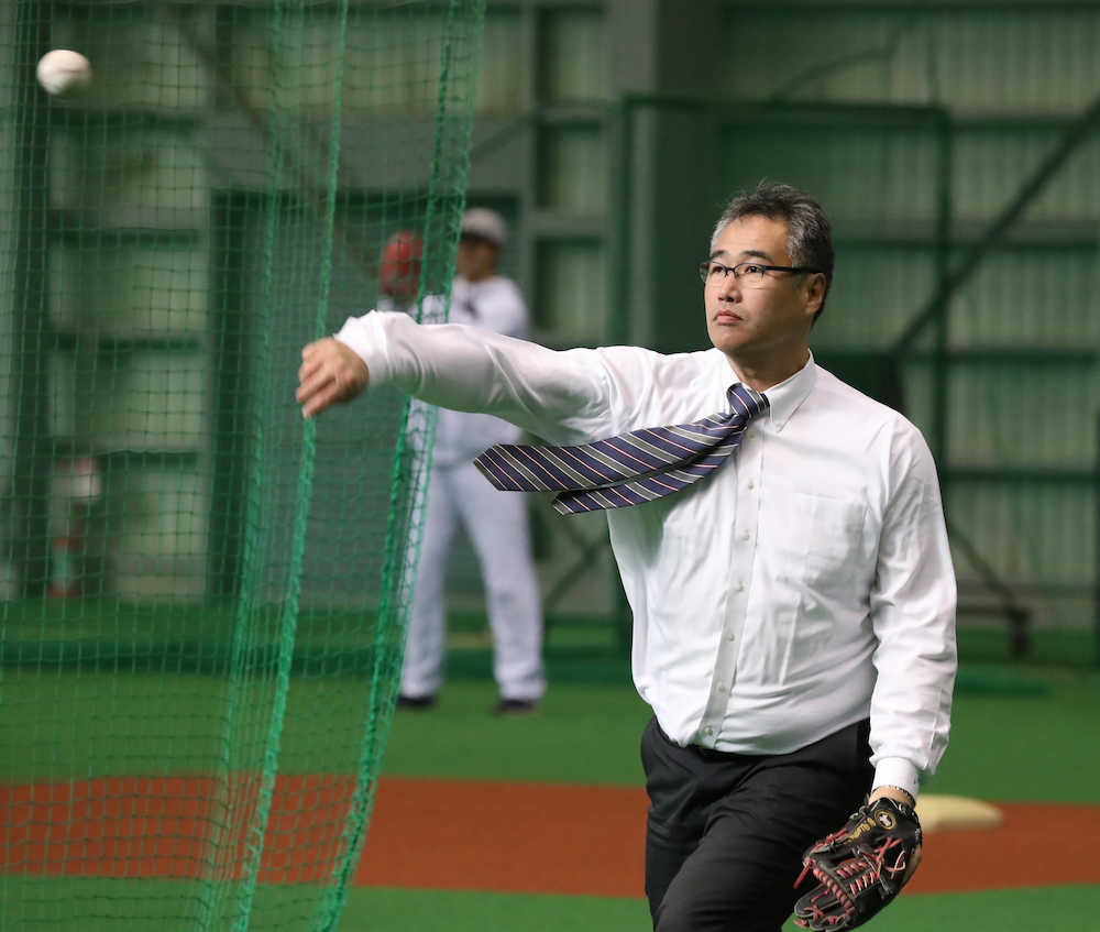 【画像・写真】清宮ＶＳ木田ＧＭ補佐浮上　くじ引き当てた“恩人”とアリゾナＣフリー打撃で