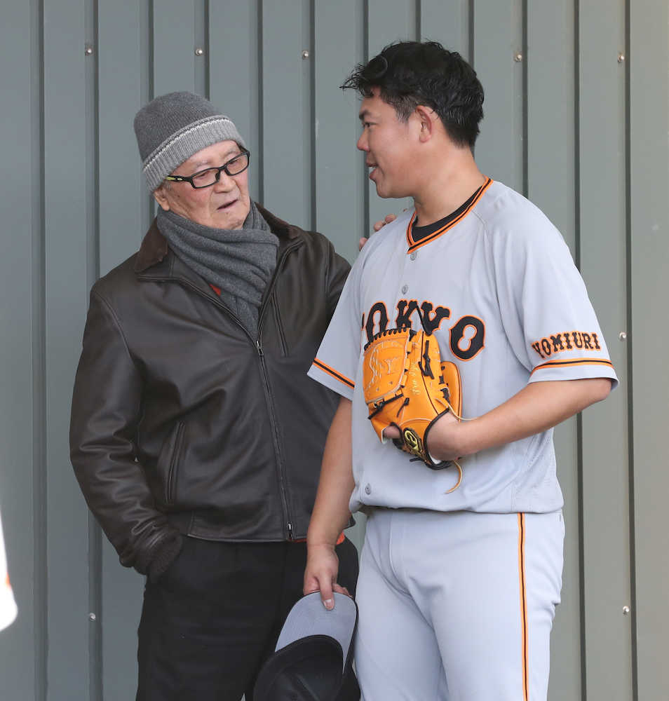 長嶋さん　暴力トラブルの山口俊にハッパ「今年は野球を一生懸命頑張って」
