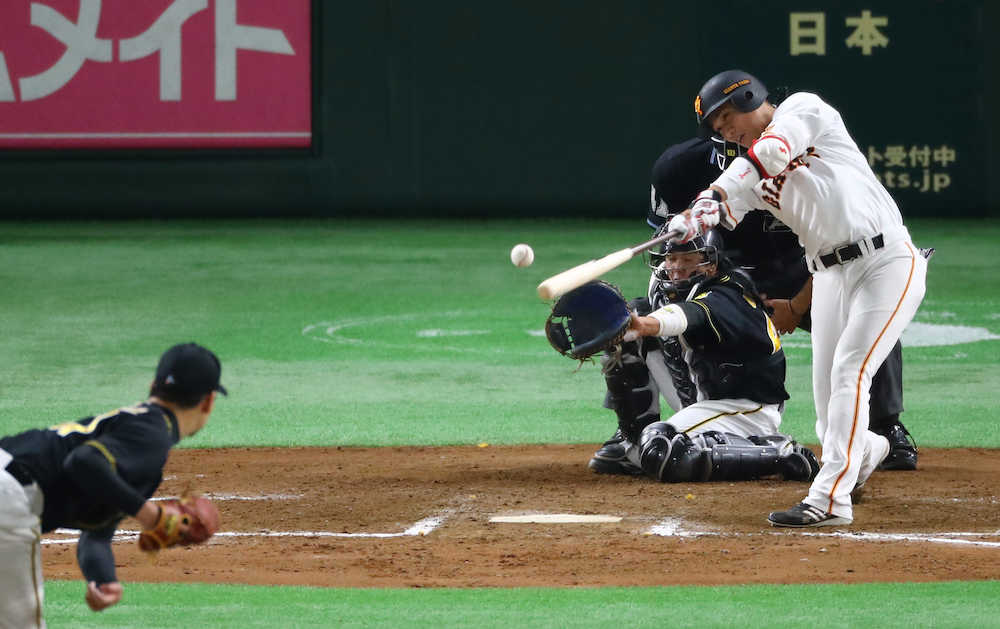 巨人・坂本　今季初安打が同点打「阿部さんの四球がポイント」