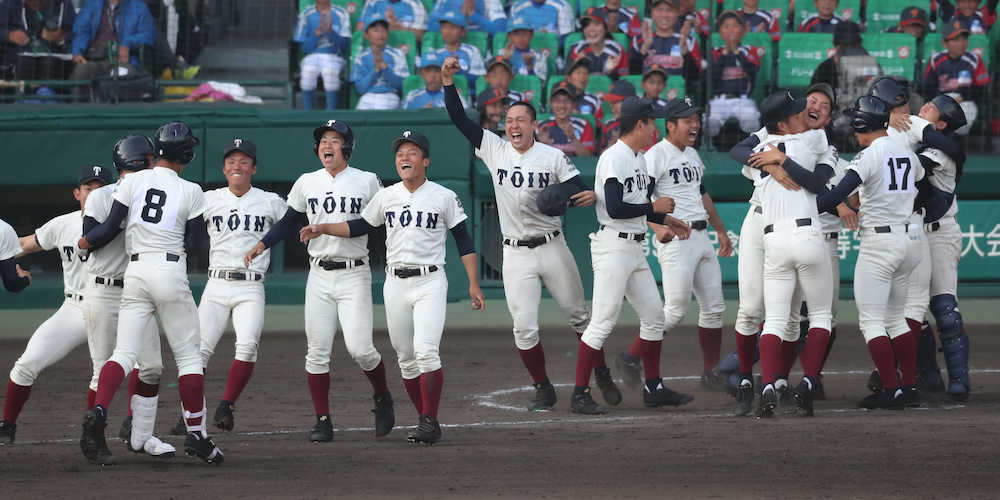 サヨナラ試合７度目はセンバツ史上最多　大阪桐蔭サヨナラ勝ちで達成