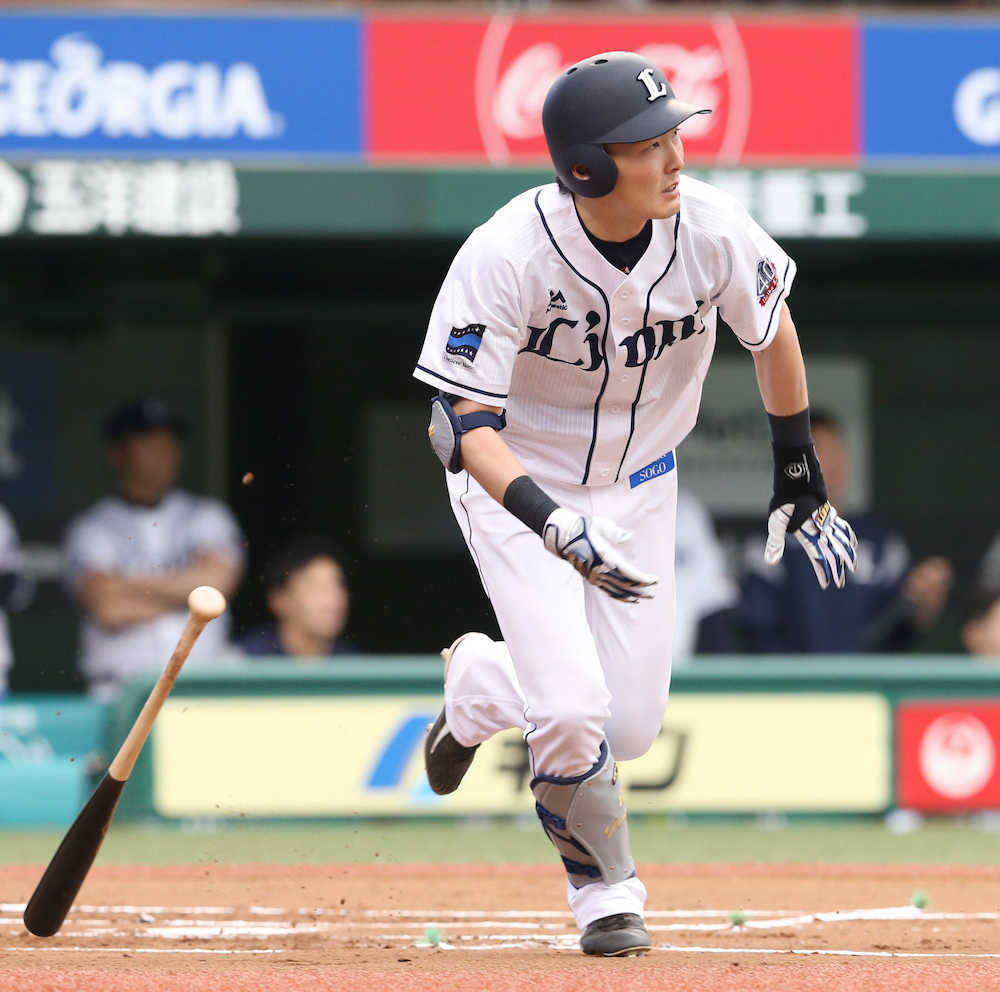 西武・源田　早くも今季６本目三塁打！シーズン最多記録は１８本