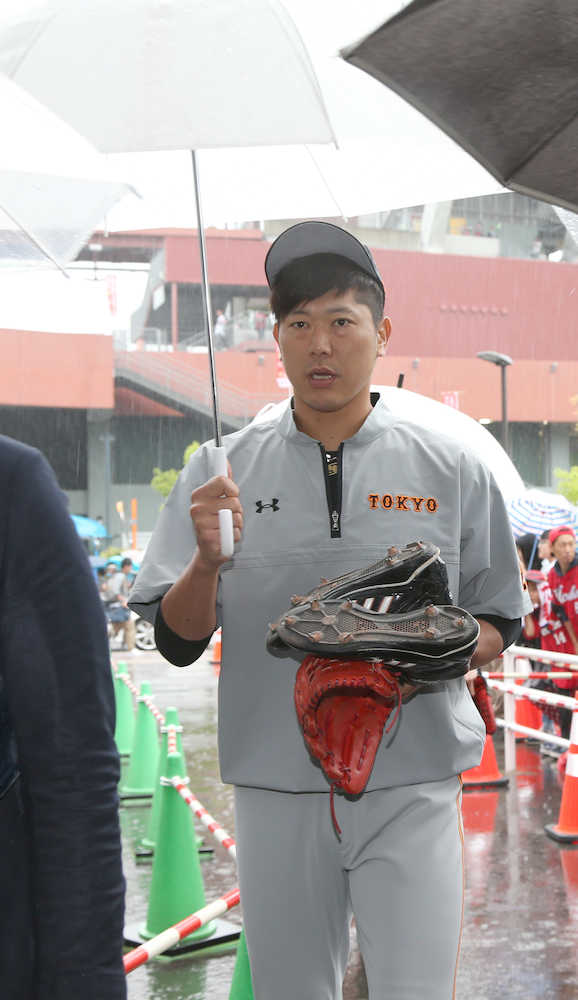 巨人・内海、今季初登板消えた　斎藤コーチは本拠６連戦での登板示唆