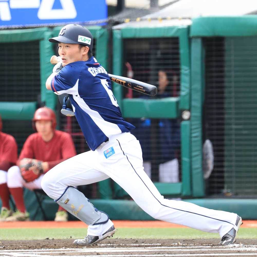 源田　今季３度目猛打賞！８試合連続安打　打率・３２８でリーグ５位に浮上