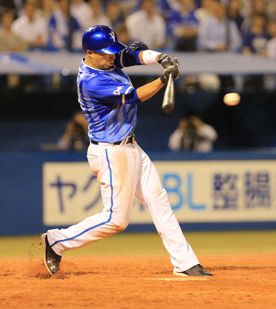 ＤｅＮＡ　田中浩、１日遅れのバースデー快打　満塁で適時打放つ