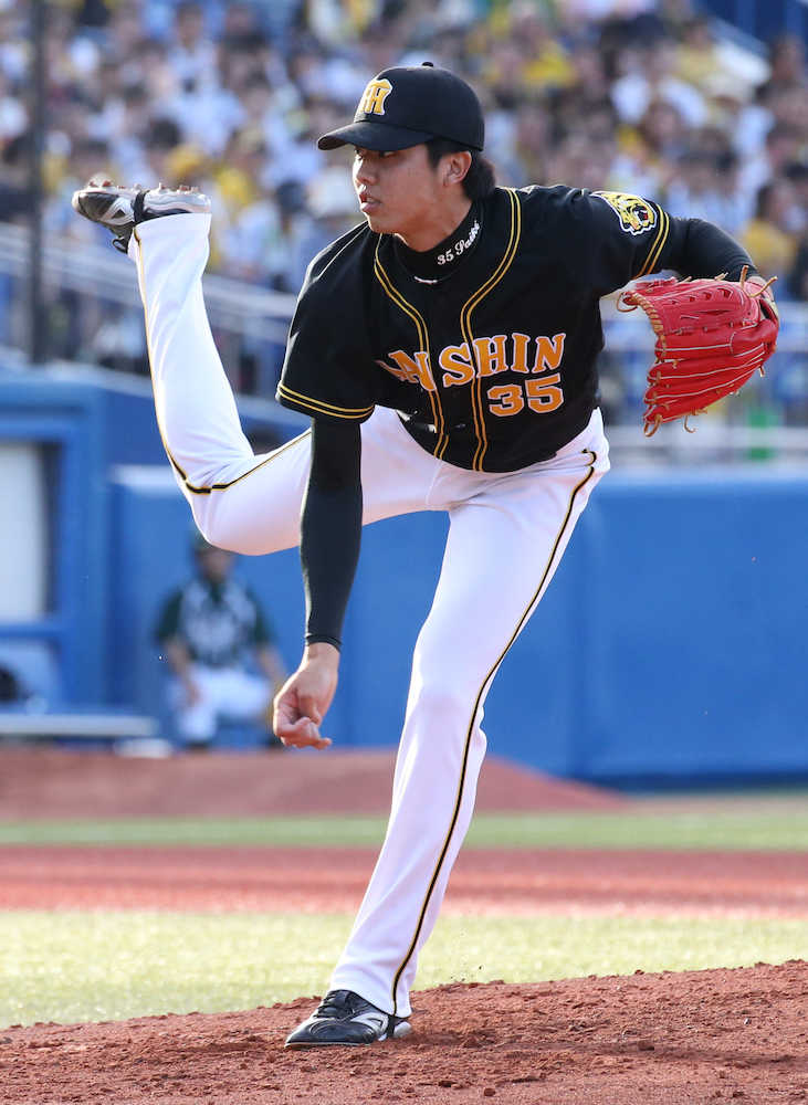 阪神　才木、初回緊急登板で快投　２勝目に「準備できていた」　