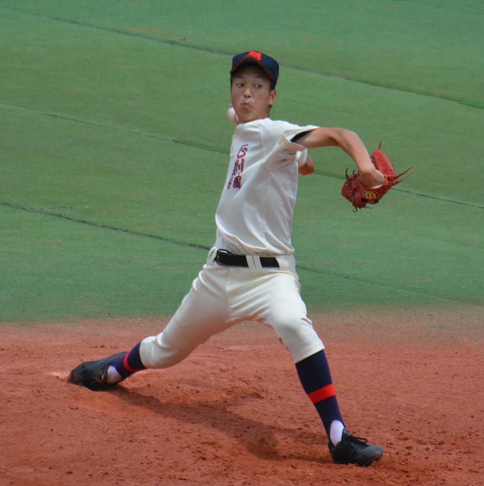 【東東京】正則学園にドラフト隠し球　最速１４２キロのエース右腕・向井を２球団が視察