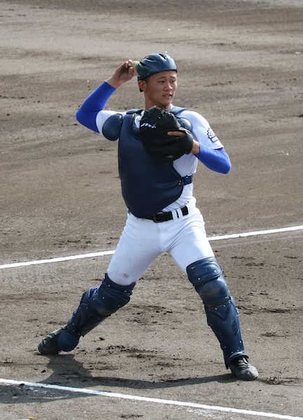 【栃木】青藍泰斗　益子　１０球団に強肩アピール　あのドラ１を上回った