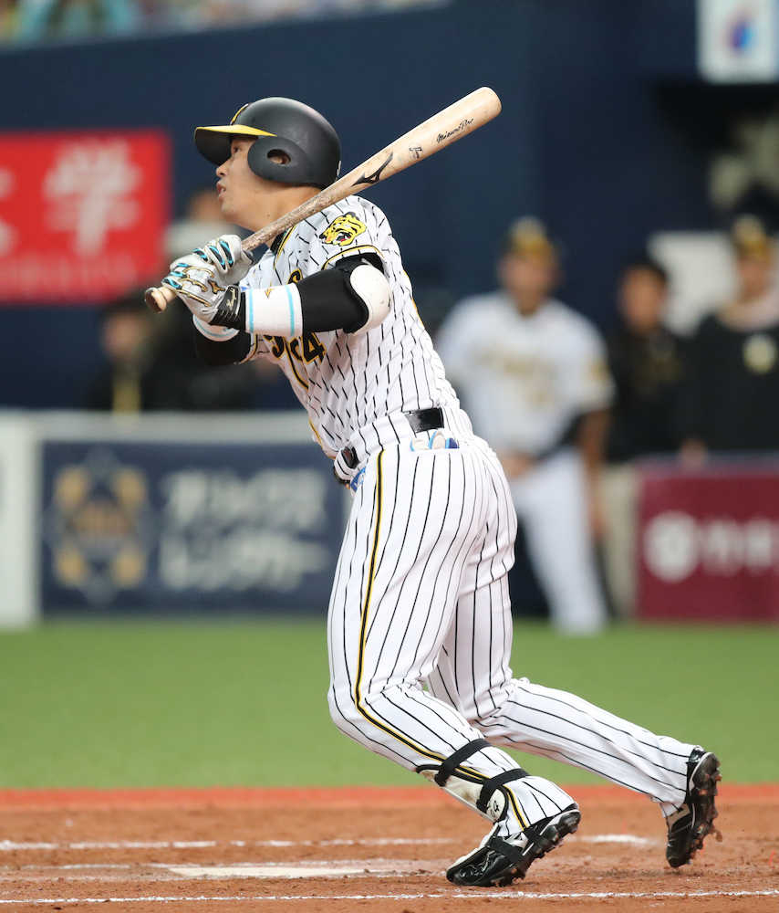 阪神・原口“新・代打の神様”　同点打で驚異の代打率５割「最高のヒット」