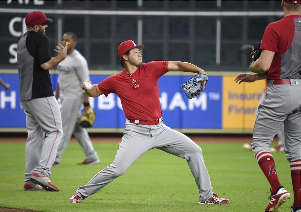 【画像・写真】エンゼルス田沢　メジャー昇格、ロッカーは大谷の隣「すごく感謝している」