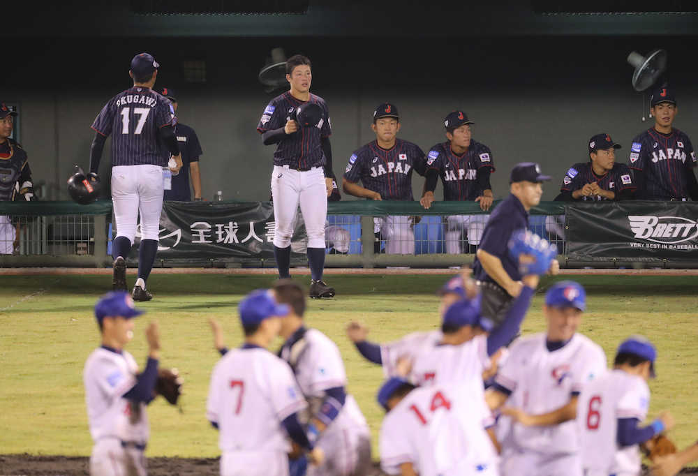 Ｕ１８侍、輝星で連覇消えた　中１日の２番手登板裏目　悔しすぎる２敗