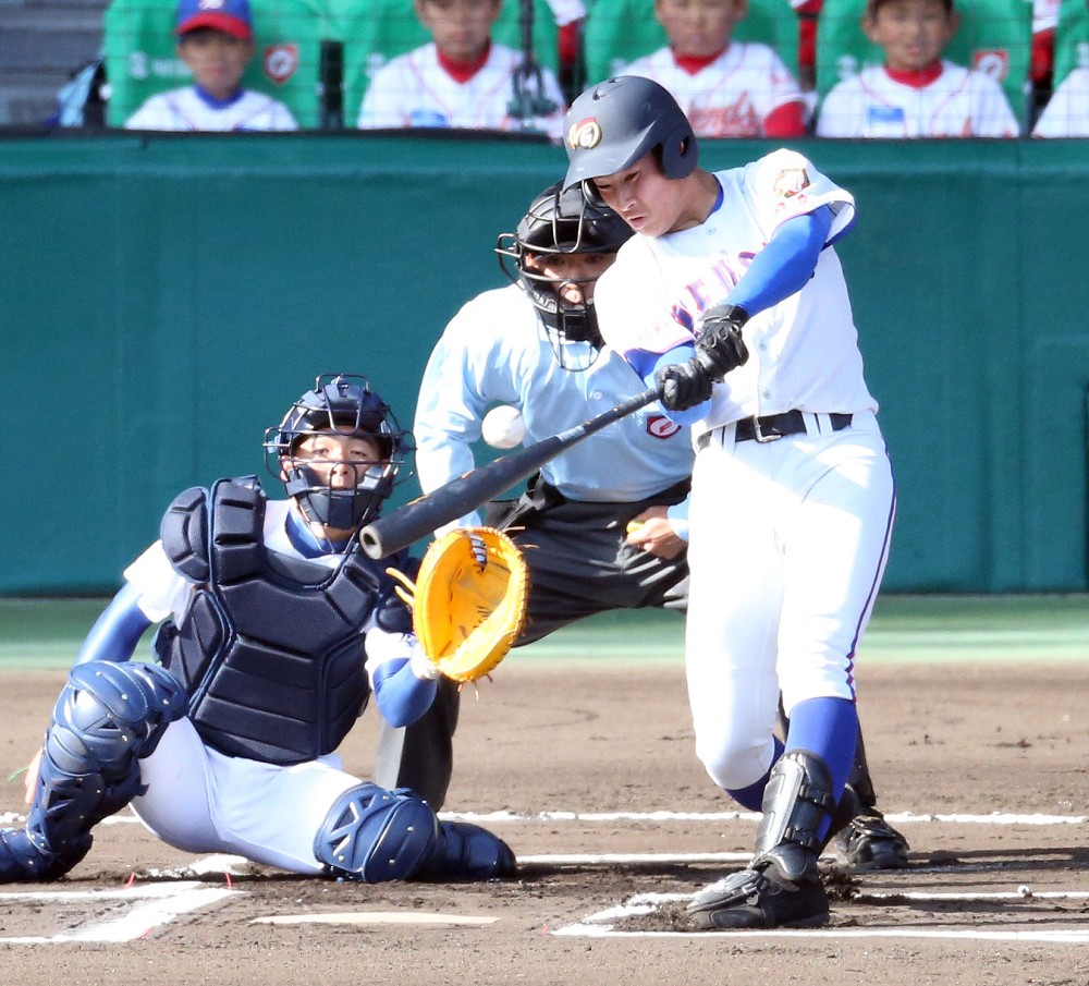 【画像・写真】高校通算３４本の大型遊撃手　明秀日立・増田がプロ志望届を提出