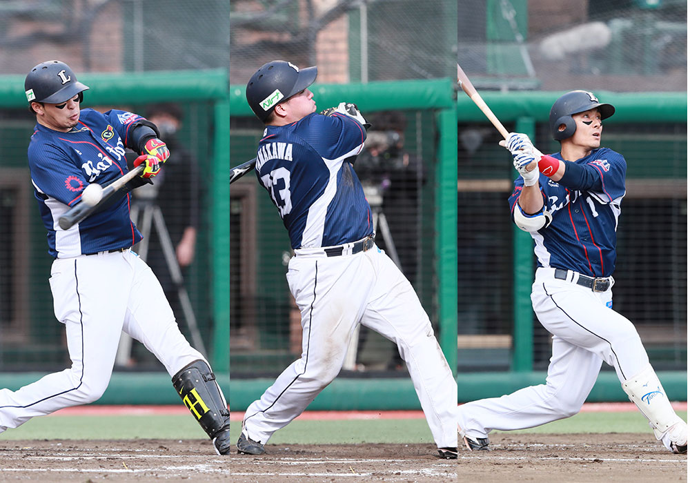 【画像・写真】西武、１４年ぶり３者連続本塁打！浅村＆山川　失策での失点取り返す連続アーチ　栗山も続いた