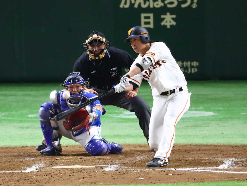 【画像・写真】巨人・長野「村田さん、見てますか〜？」劇弾　日大先輩の登場曲使用