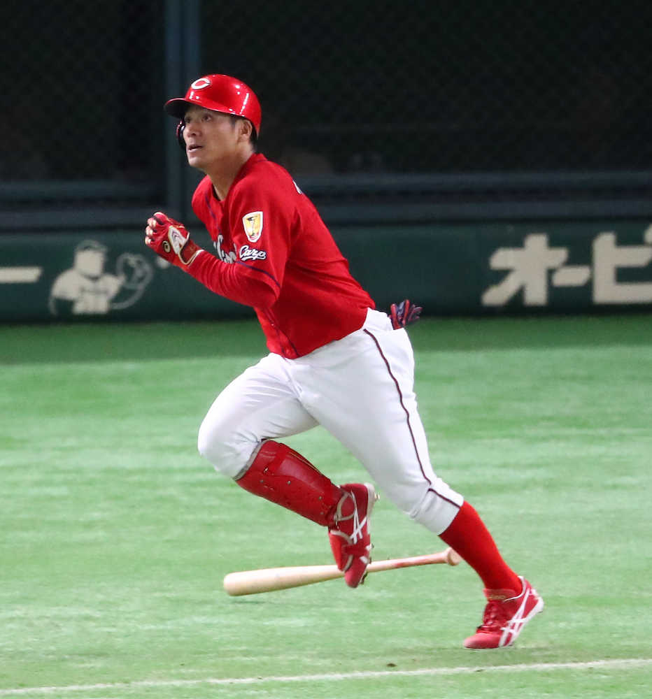 広島　田中広輔が２年ぶり２桁本塁打達成　前日２号の弟・俊太に威厳示す