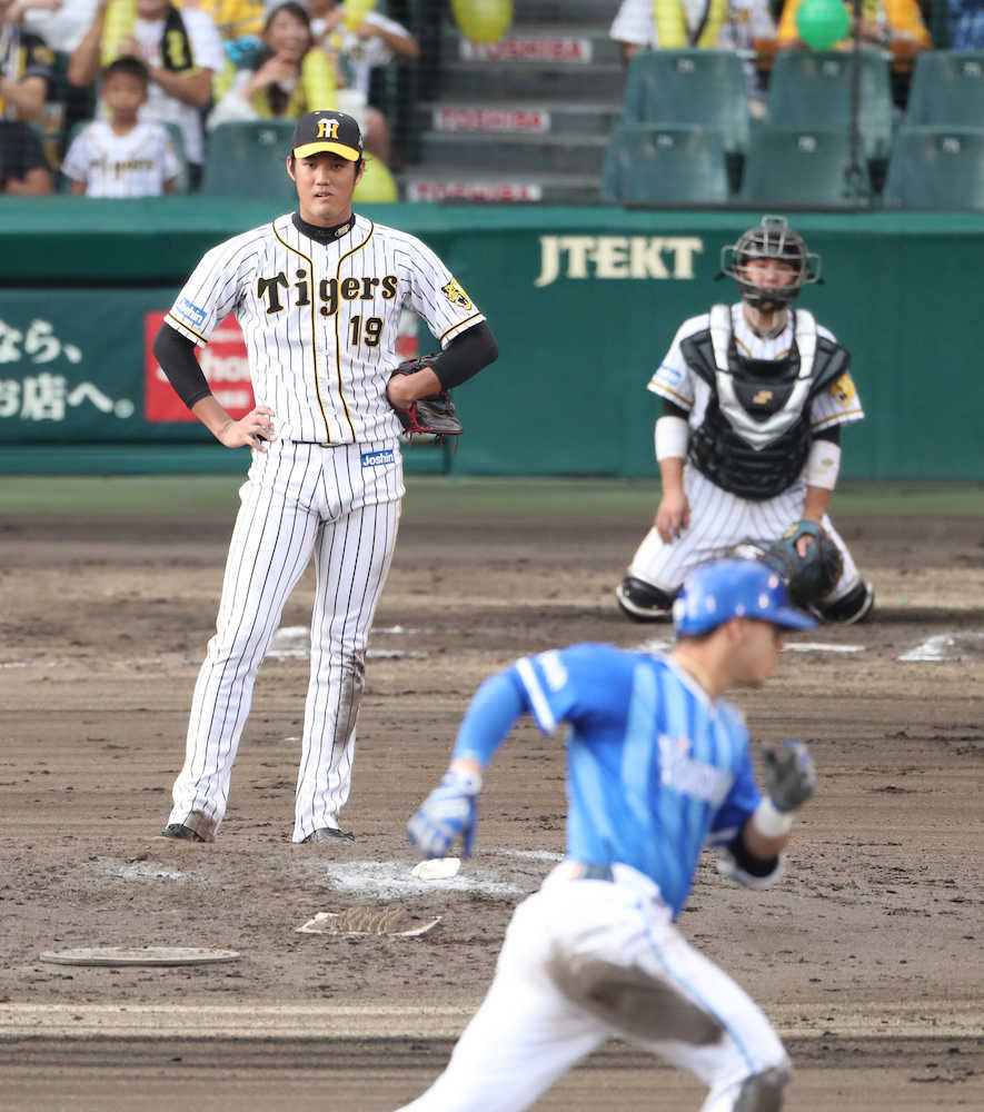 阪神・藤浪　６回零封一転、７回ソトに痛恨の同点３ラン被弾　６勝目逃す