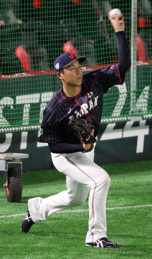 侍Ｊ　台湾戦先発は中日・笠原　稲葉監督“チェンジアップ”試したい