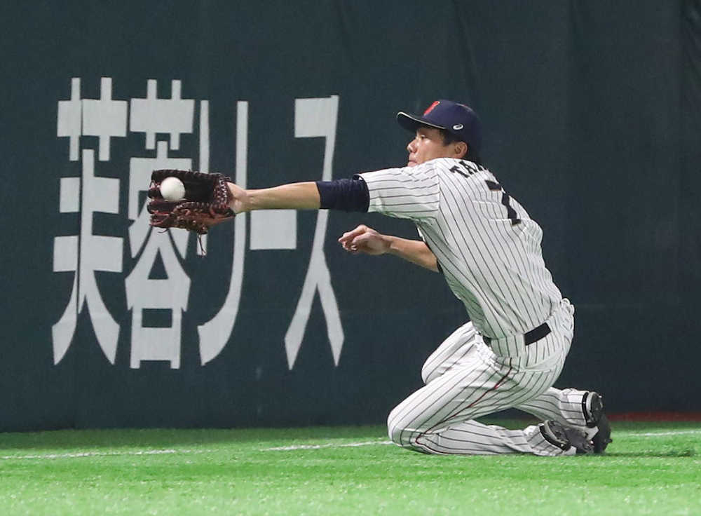 【画像・写真】侍Ｊ田中和、攻守に魅せた「“こいつ誰だ？”という立場なんで」