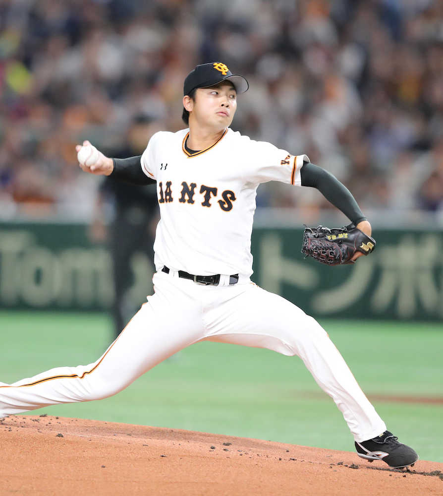 巨人・高田　ＭＬＢ選抜から３回５Ｋ力投も…天井直撃二塁打などで７失点降板