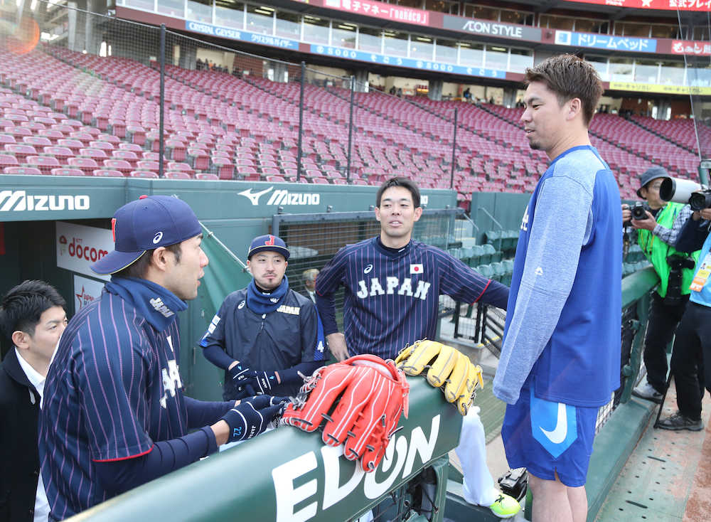 【日米野球隠しマイク】ニッコニコのギータ「松井秀喜さんと握手した！」