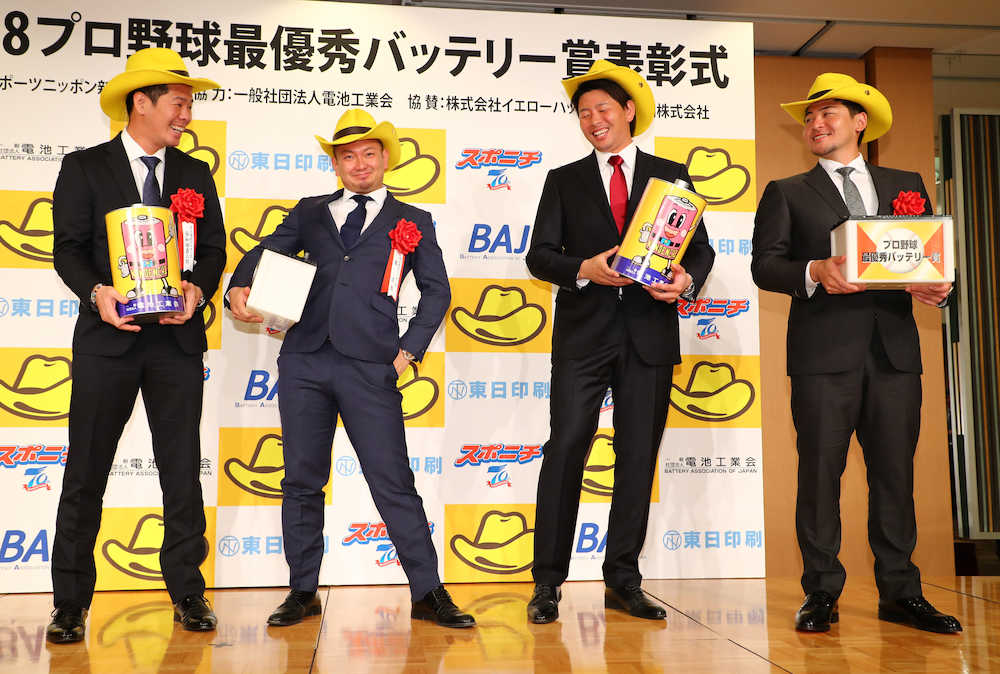 バッテリー賞初受賞の西武・森、多和田の好きなところは？「卵みたいな顔」