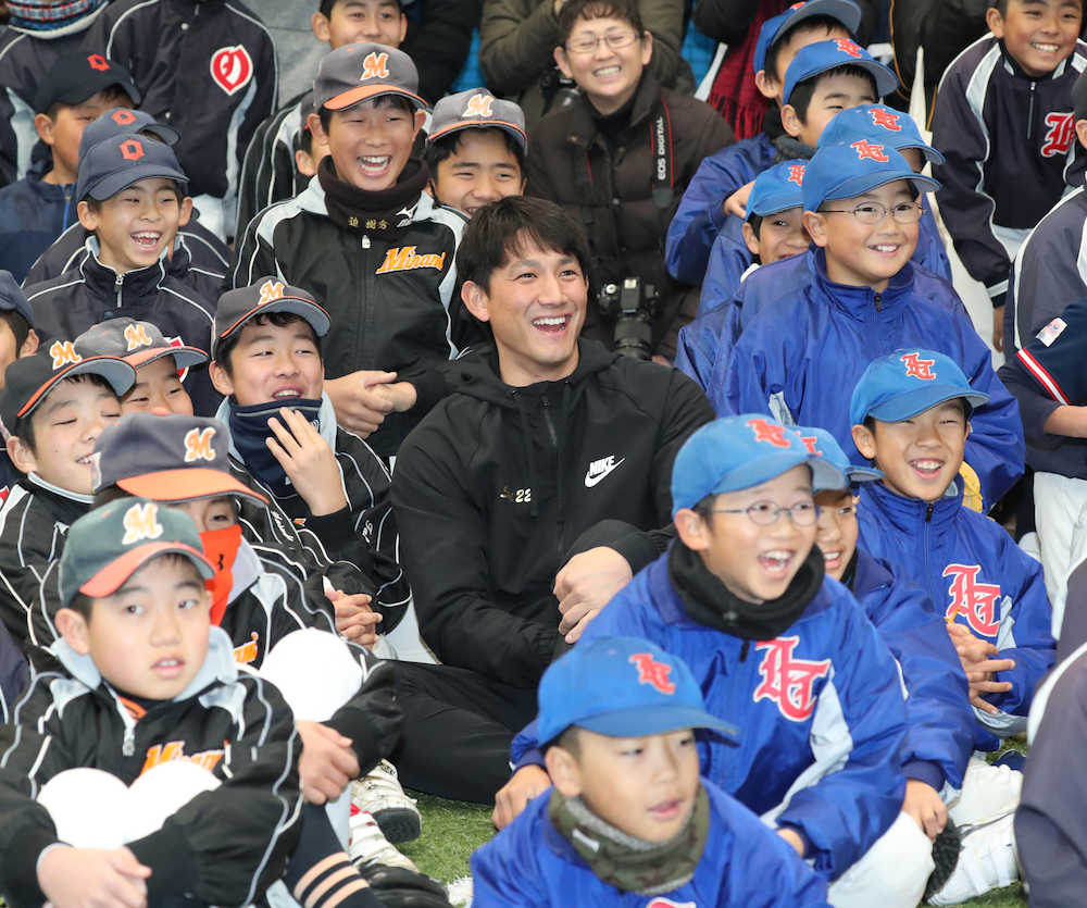 巨人・小林＆吉川光　広陵ＯＢの野球教室参加「野球が楽しいと思ってもらえるように」