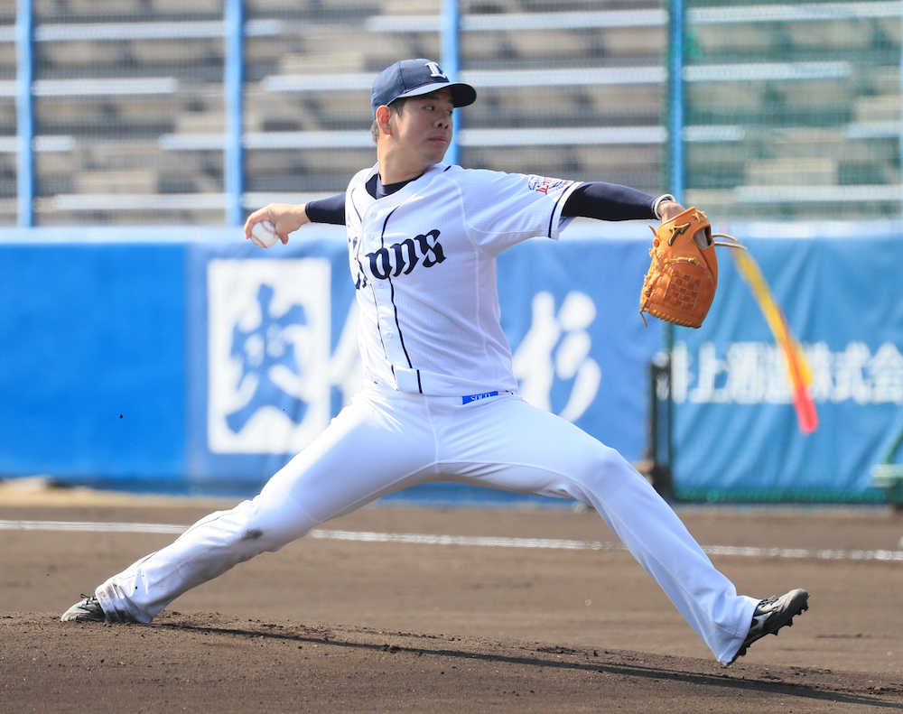西武・多和田が今季初登板　外崎に被弾も「球の強さ良い」