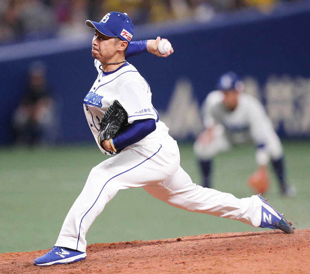 中日・谷元　今季１軍初登板で１回零封　与田監督も評価「直球戻ってきた」
