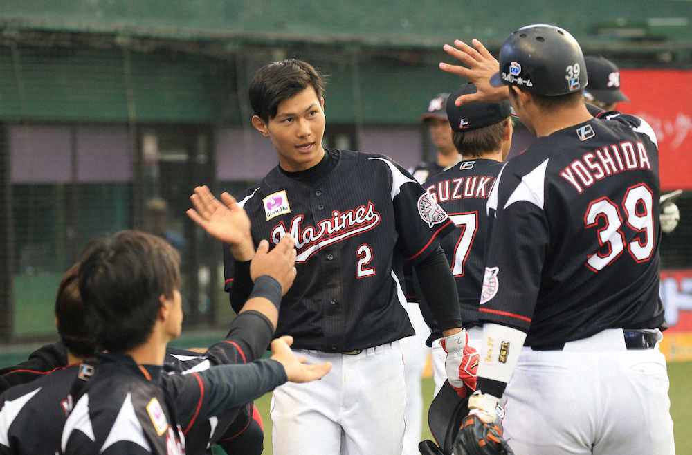 ロッテ・藤原　満塁機に走者一掃タイムリー三塁打！開幕1軍アピール