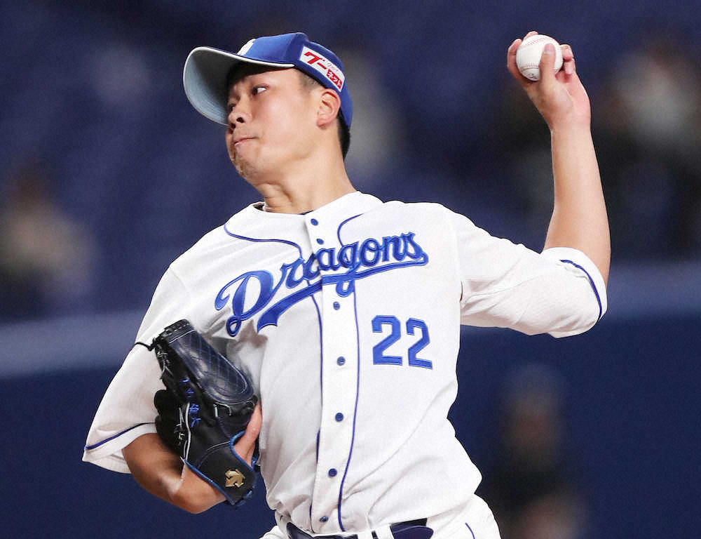 中日・大野雄、7回1失点好投「心と体の調整がっちりはまった」