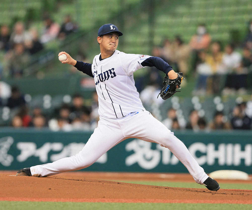 西武・高橋光　7回5安打1失点と粘投　小野コーチ「こんな形が理想」