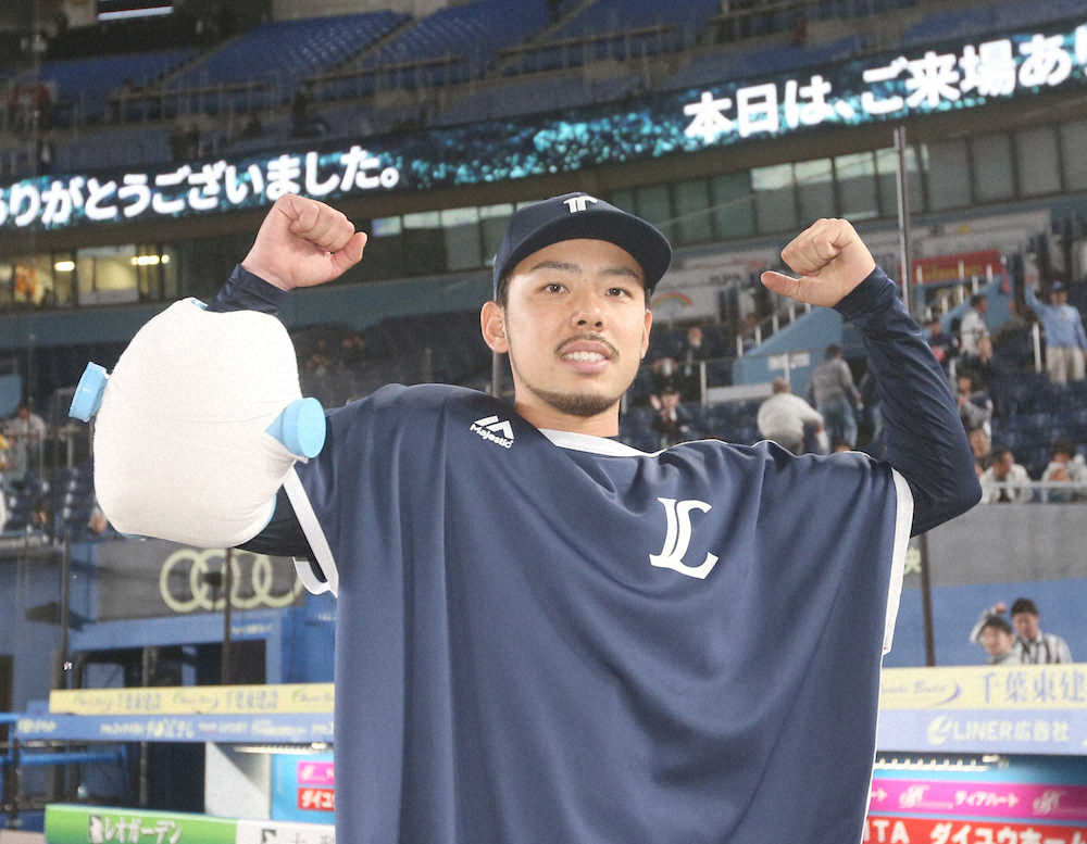 西武・本田圭佑、26歳誕生日に2勝目「勝てて良かった」