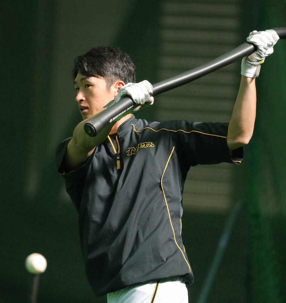 阪神・近本「本塁打5本」平成達成へ平静「いい場面で打てたら」