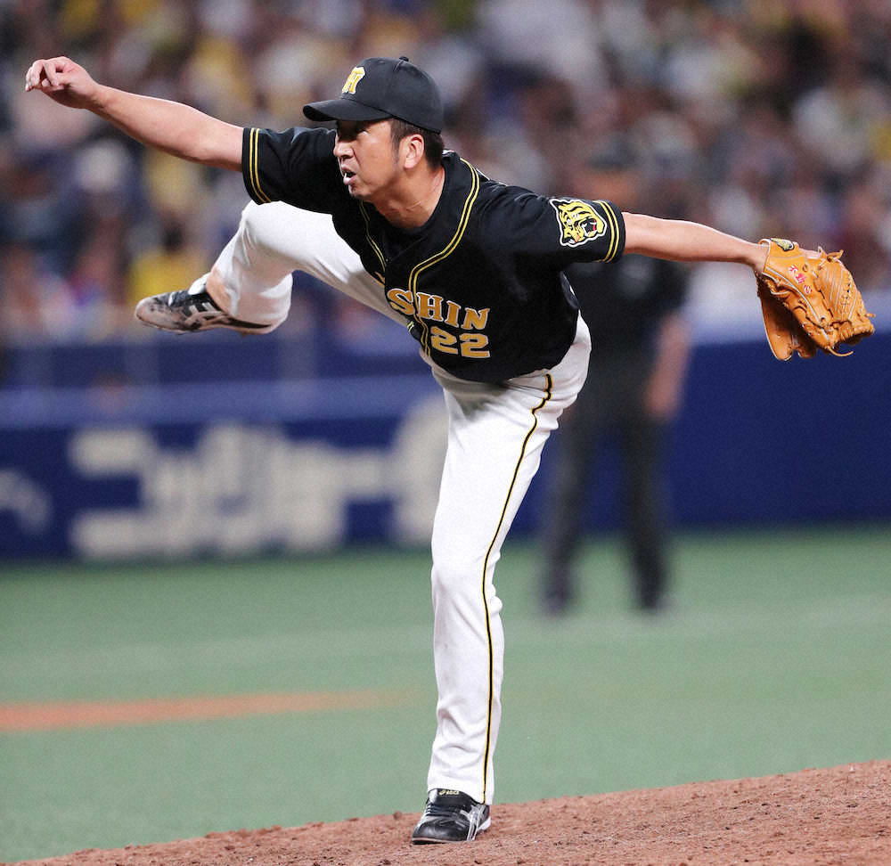 阪神・藤川、復活の3者連続K　矢野監督「流れを作ってくれた」