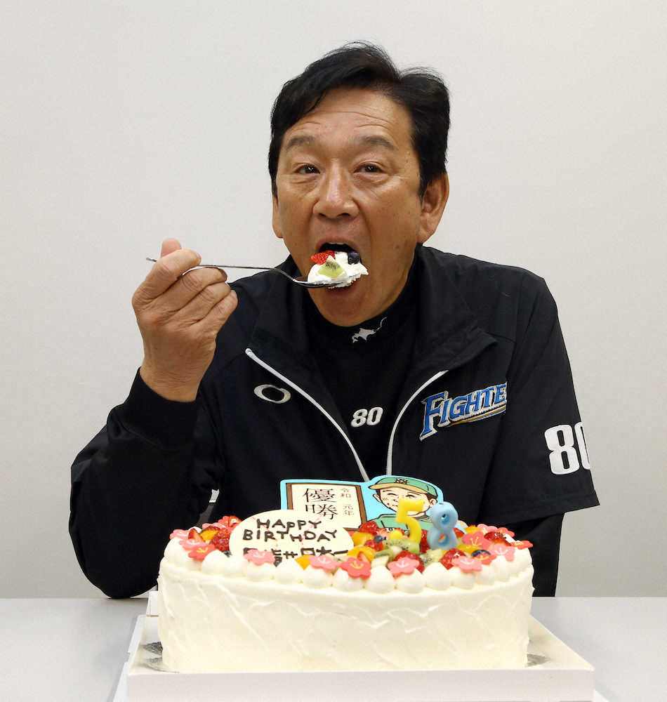 【隠しマイク】栗山監督58歳バースデーは「リスが…」