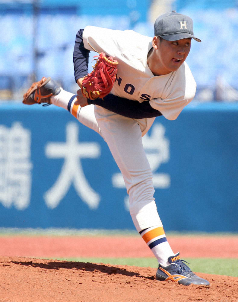 法大・鈴木　リーグ戦初白星　7回途中4失点　慶大と1勝1敗タイに