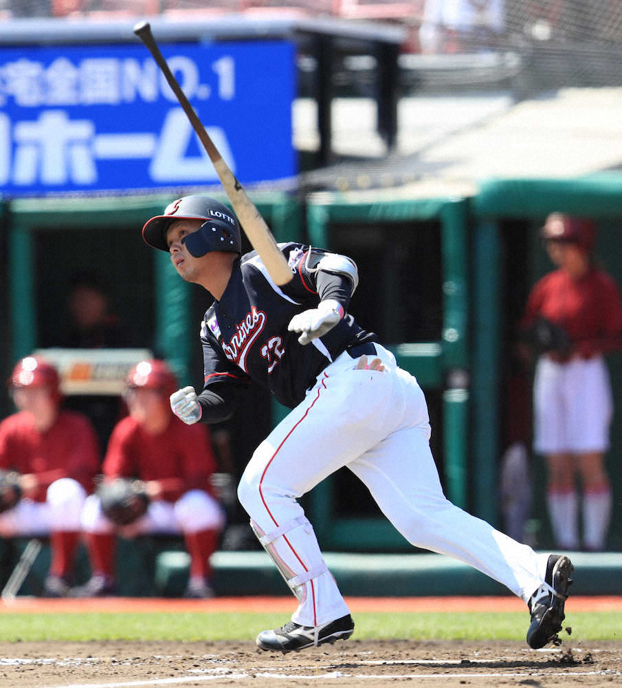 【画像・写真】ロッテ　田村V3ランで3連勝！井口監督助言“八重樫風の構え”で「感覚戻ってきた」