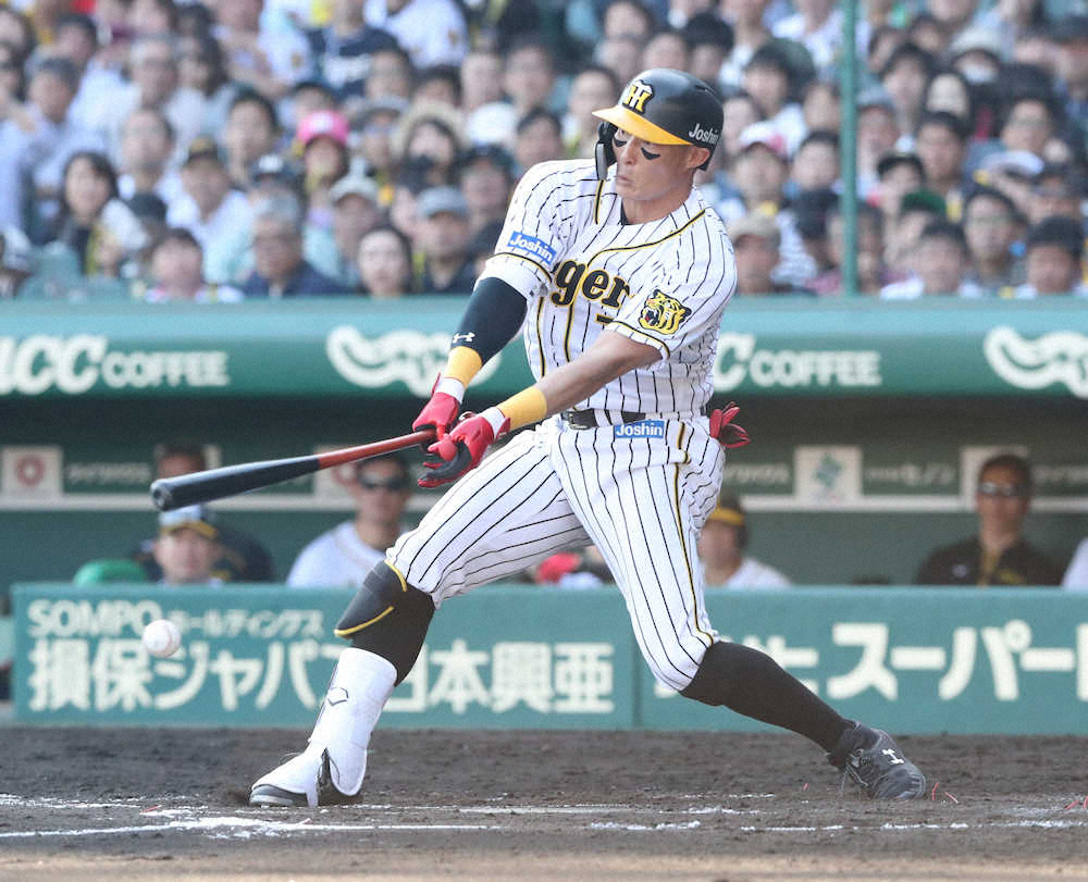 阪神・糸井、幸運適時打で6戦ぶり打点　“休養明け”4出塁