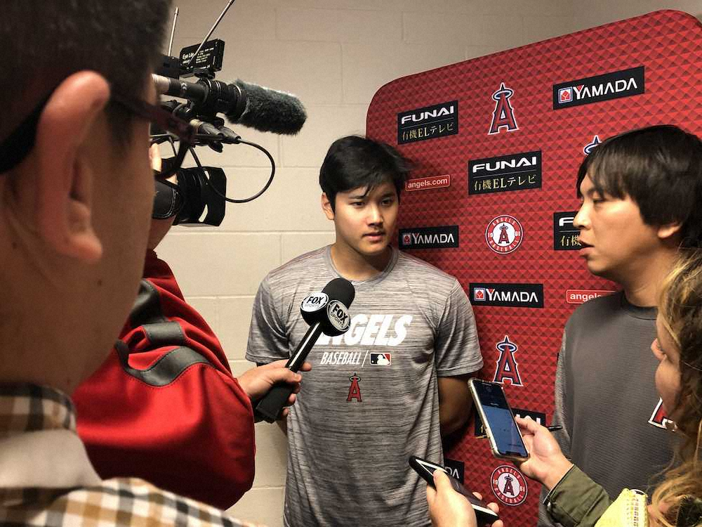 【画像・写真】大谷　納得の今季１号　逆方向への特大弾「ああいう打球を打てる状態という心の安心感で…」