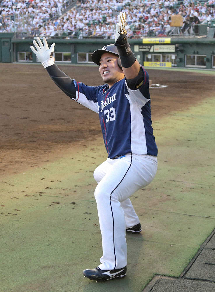 西武、先発全員安打で2連勝！秋山と山川の連続本塁打など4発11点