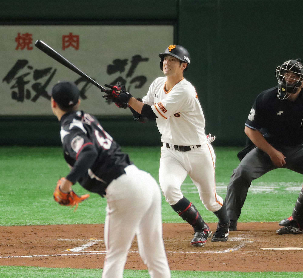 巨人　逆転勝利！2年目若林プロ1号同点弾＆交流戦初4番岡本で勝ち越し　ロッテはあと一打及ばず…