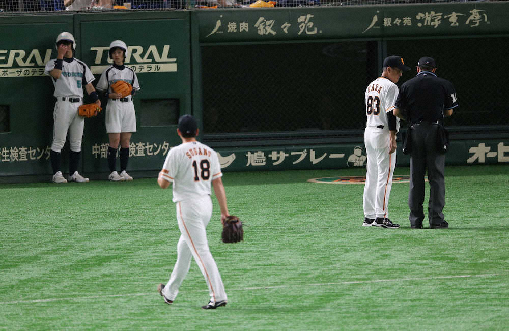 巨人・菅野プロ最短KO　原監督も厳しく「リズムもへったくれもあったもんじゃない」