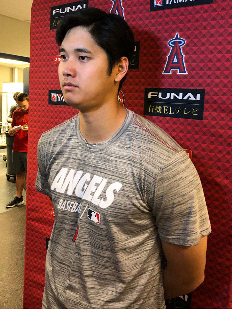 大谷　凱旋プホルスへの声援にびっくり「いやぁ、凄かった」　今季初の代打安打「しっかり準備できた」