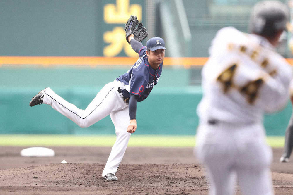 西武・松本航、甲子園で雪辱白星　OP戦の悪夢振り払った