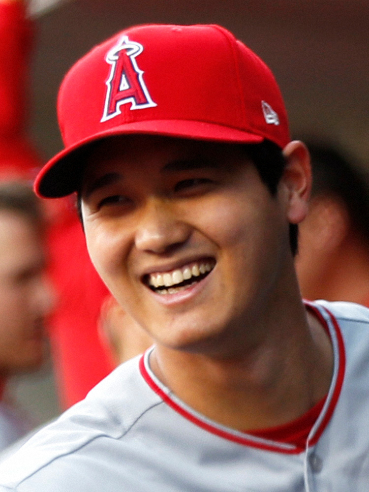 大谷翔平　メジャー自己最長13試合連続出塁　初回の第1打席で四球選ぶ