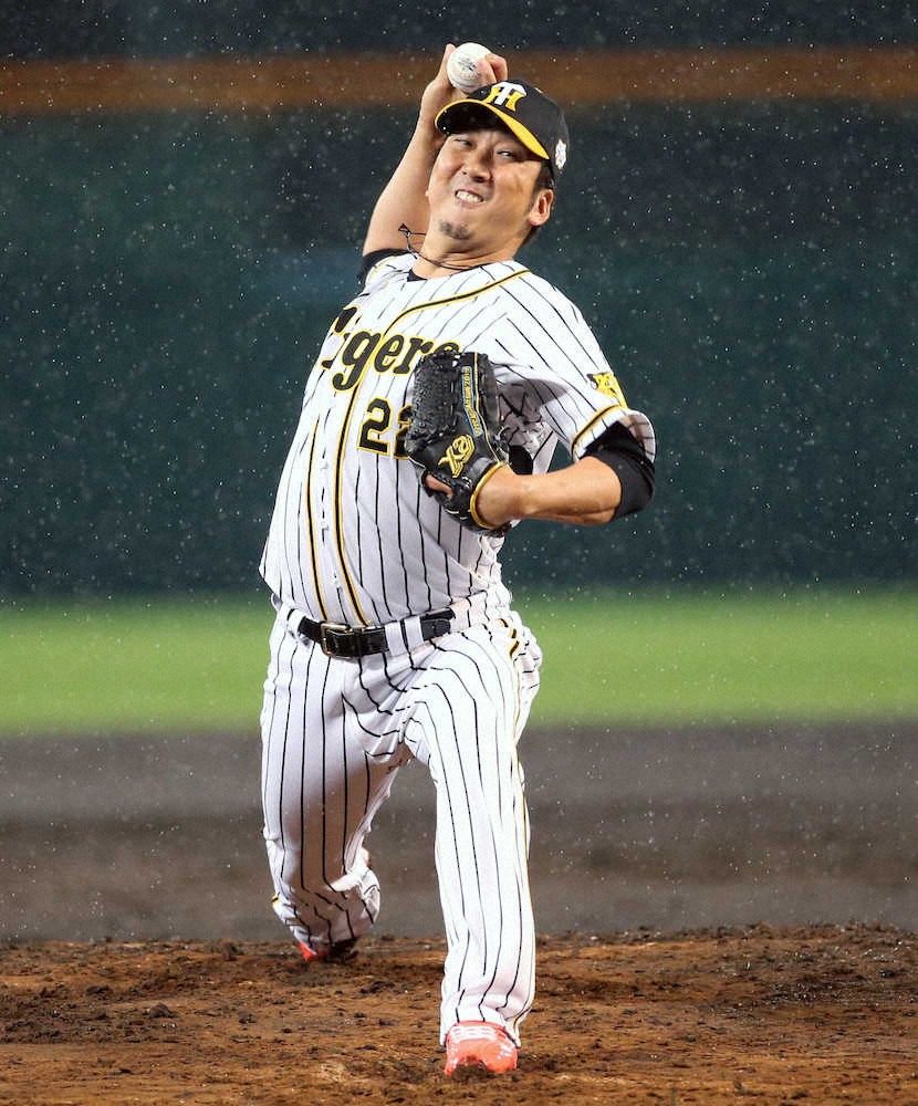 阪神・藤川、オール直球で3人斬り　7年ぶり球宴で感謝の12球