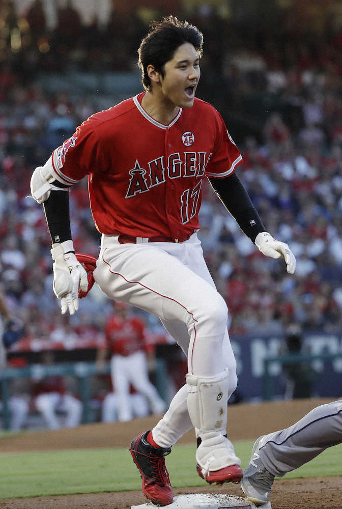 【大谷と主な一問一答】8試合ぶりのマルチ安打「今日は打席の感覚が良かった」