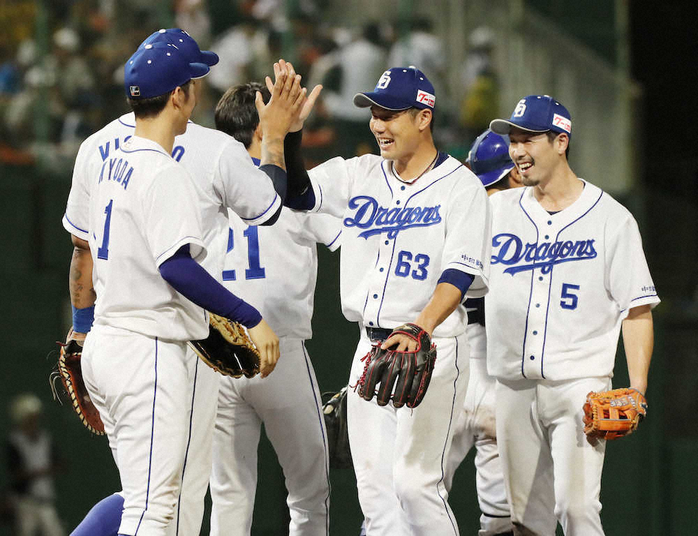 中日　逆転勝ちで4年ぶり7連勝！キャプテンの離脱を全員でカバー　与田監督「チャンスで強くなってきた」