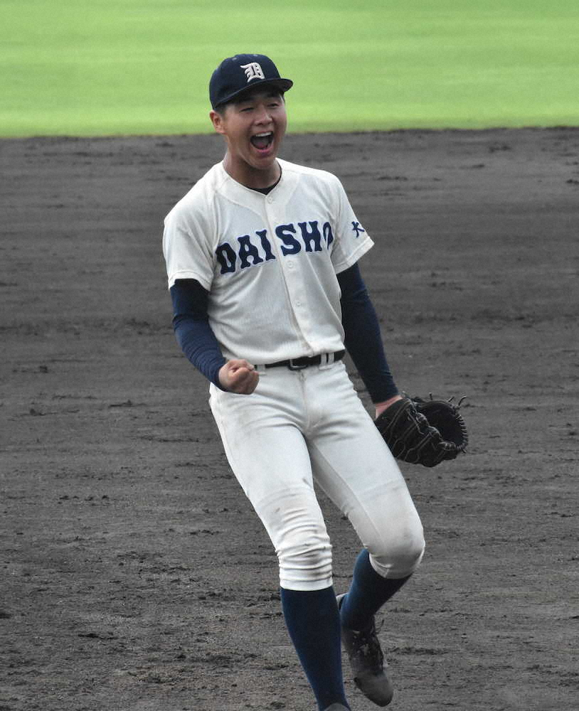 【大分】大分商　ソフトB川瀬晃の弟堅斗が第1シード完封「楽しく投げられた」